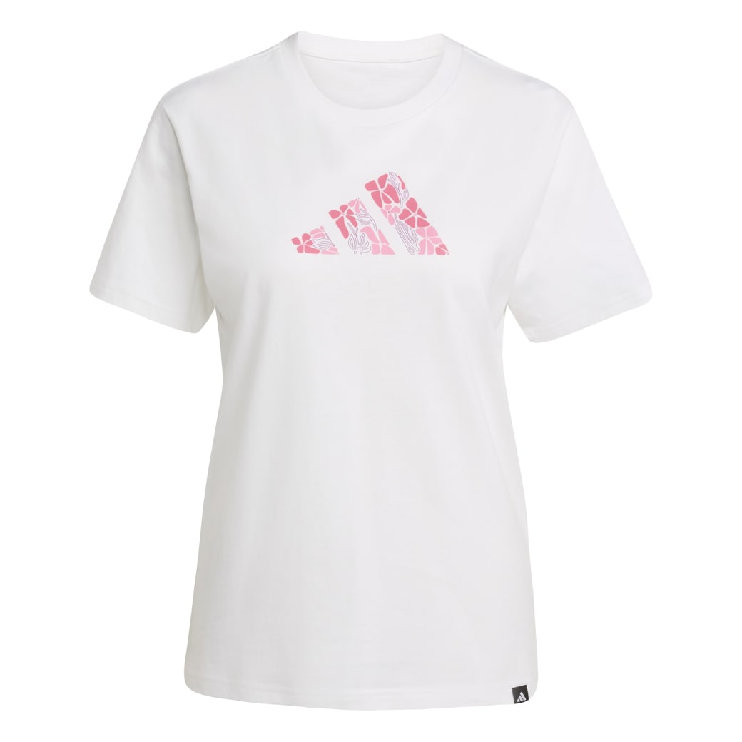Adidas Blusa JV6085 F GRAFICA SOFTS White Algodao -2-